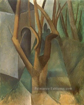 Paysage 3 1908 cubisme Pablo Picasso Peinture à l'huile